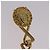 Orecchini Gianni Versace Medusa in metallo color oro Auth BA14710V - vista 4