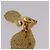 Orecchini Gianni Versace Medusa in metallo color oro Auth BA14710V - vista 9