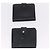 CHANEL Portafoglio Cambon Line in pelle Caviar Black 5 Set CC Auth fm5423 Nero - vista 18