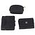 CHANEL Portafoglio Cambon Line in pelle Caviar Black 5 Set CC Auth fm5423 Nero - vista 2