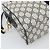 Borsa Boston GUCCI GG Supreme Sherry Line PVC 2way Navy Gold Auth 194672V D'oro Blu navy - vista 11