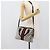 Borsa Boston GUCCI GG Supreme Sherry Line PVC 2way Navy Gold Auth 194672V D'oro Blu navy - vista 22