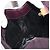 Borsa Salvatore Ferragamo Vala in tela Viola e Oro Autentica 195276 - vista 17