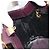 Borsa Salvatore Ferragamo Vala in tela Viola e Oro Autentica 195276 - vista 18