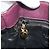Borsa Salvatore Ferragamo Vala in tela Viola e Oro Autentica 195276 - vista 19