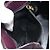Borsa Salvatore Ferragamo Vala in tela Viola e Oro Autentica 195276 - vista 20