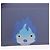 LOEWE x Studio Ghibli Howl's Moving Castle Calcifer Tarjetero Azul Auth 167486SM - vista 17