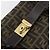 Borsa a Mano FENDI Zucca Canvas Nero Marrone Auth 192526A - vista 9