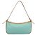 Céline CELINE Macadam Canvas Accessory Pouch Turquoise Blue Silver Auth 194735V Silvery - view 13
