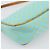 Céline CELINE Macadam Canvas Accessory Pouch Turquoise Blue Silver Auth 194735V Silvery - view 14