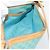 Céline CELINE Macadam Canvas Accessory Pouch Turquoise Blue Silver Auth 194735V Silvery - view 19
