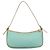 Céline CELINE Macadam Canvas Accessory Pouch Turquoise Blue Silver Auth 194735V Silvery - view 2