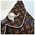 Camicia a maniche lunghe LOUIS VUITTON Catgram Seta 40 Marrone LV Auth ar14094 - vista 7