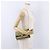 Borsa a tracolla con catena Christian Dior in nylon beige oro Auth bs36401 D'oro - vista 21