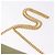 Borsa a tracolla con catena Christian Dior in nylon beige oro Auth bs36401 D'oro - vista 8