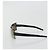 Gafas de sol CHANEL plástico Negro CC Auth bs36572 - vista 4