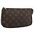 LOUIS VUITTON Monogram Pochette Accessoires Pochette M51980 LV Auth 191067 Monogramma