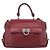 Borsa Salvatore Ferragamo Gancini in Pelle 2way Rossa Argento Auth gh2288A Rosso - vista 2