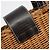 Borsa a mano BURBERRY in rattan marrone argento Auth 193369A - vista 10
