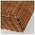 Borsa a mano BURBERRY in rattan marrone argento Auth 193369A - vista 9