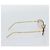 Gafas de sol CHANEL Metal Gold Tone CC Auth BA14750M - vista 4
