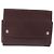 Hermès HERMES Etui Cult GM Tarjetero de cuero marrón plata Auth bs36398 Castaño - vista 2