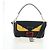 FENDI Bugs Monster Mamma Baguette Leather 2way Black 8BR600 Auth BA14594SAM Nero Giallo - vista 12