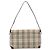 Borsa a mano BURBERRY Nova Check in tela Beige Gold Auth bs36448 D'oro - vista 2