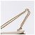 Borsa a Spalla con Catena PRADA in Pelle Beige Oro Auth bs36546 D'oro - vista 14