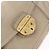 Borsa a Spalla con Catena PRADA in Pelle Beige Oro Auth bs36546 D'oro - vista 20