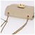 Borsa a Spalla con Catena PRADA in Pelle Beige Oro Auth bs36546 D'oro - vista 6