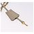 Borsa a Spalla con Catena PRADA in Pelle Beige Oro Auth bs36546 D'oro - vista 9