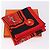 Hermès HERMES Carre 90 Seidentuch Rot Authentisch 193600M - Ansicht 24