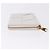 Cartera Larga BOTTEGA VENETA MAXI INTRECCIATO de cuero Blanco Oro Auth bs36408 - vista 4