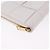 Cartera Larga BOTTEGA VENETA MAXI INTRECCIATO de cuero Blanco Oro Auth bs36408 - vista 7