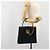 Céline Borsa CELINE in pelle nera e oro Auth 194674A Nero D'oro - vista 25