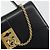 Céline Borsa CELINE in pelle nera e oro Auth 194674A Nero D'oro - vista 9
