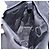 Borsa Salvatore Ferragamo Vala in tela nero e argento autentica gh2305 - vista 18