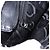 Borsa Salvatore Ferragamo Vala in tela nero e argento autentica gh2305 - vista 19