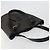 Céline Borsa Tote CELINE Macadam in tela PVC e pelle nera e oro Auth 192542A Nero D'oro - vista 6