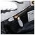 PRADA Handtasche aus Leder Grau Gold Auth 194293V Braun Golden - Ansicht 21
