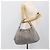 PRADA Handtasche aus Leder Grau Gold Auth 194293V Braun Golden - Ansicht 24