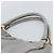 PRADA Handtasche aus Leder Grau Gold Auth 194293V Braun Golden - Ansicht 8
