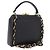 Sac à main BALLY en cuir 2way Noir Doré Auth BA14687A