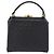 Sac à main BALLY en cuir 2way Noir Doré Auth BA14687A - vue 13