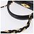 Sac à main BALLY en cuir 2way Noir Doré Auth BA14687A - vue 7