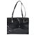 Borsa Tote GUCCI in vernice nera con dettagli argento 001 3264 Auth gh2325 Nero - vista 3