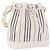 BURBERRY Handtasche Canvas Weiß Silber Auth bs36451