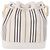 BURBERRY Handtasche Canvas Weiß Silber Auth bs36451 - Ansicht 2