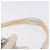 BURBERRY Handtasche Canvas Weiß Silber Auth bs36451 - Ansicht 9